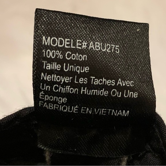 DAVID and YOUNG blackish gray 100% cotton distressed bucket hat NWT in size OSFM - Picture 4 of 8